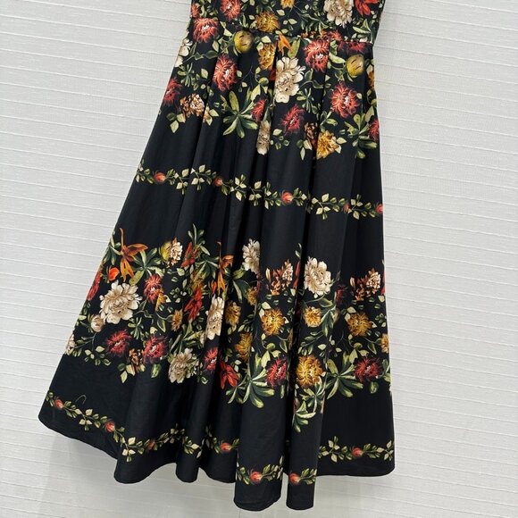 Agua By Agua Bendita Black Floral Sundress - Picture 7 of 9